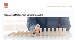 Desktop Screenshot of prettl.de